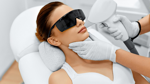 Face depilation with laser
